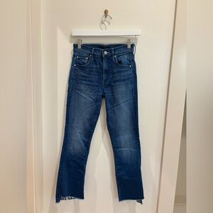 The Insider Crop Step Fray